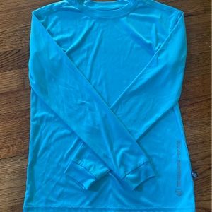Blue swim shirt